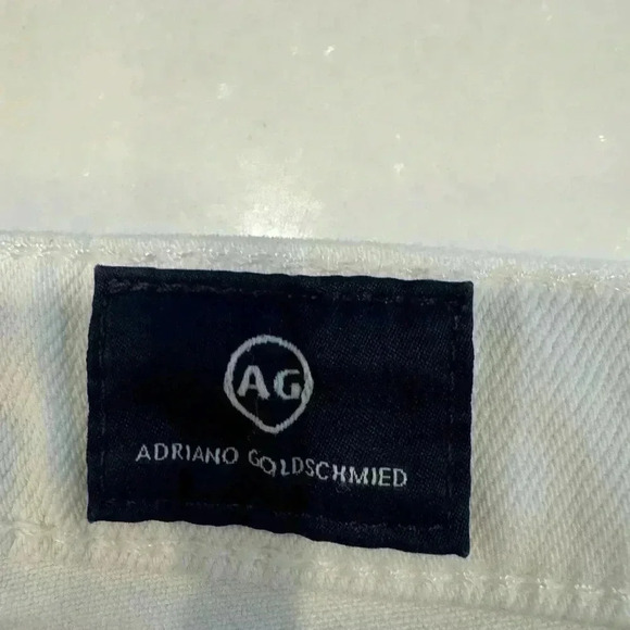 AG Adriano Goldschmied women’s white skinnny jeans size 29 regular - Picture 4 of 7